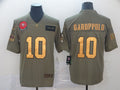 Men's San Francisco 49ers Jimmy Garoppolo #10 Brown Alternate Game Jersey1