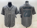 Men's Philadelphia Eagles Brian Dawkins #20 Gray Player Jersey1 Joint Edition