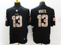 Men's Chicago Bears Kevin White #13 Black Game Player Jersey1