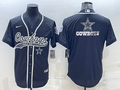 Men's Dallas Cowboys Black RFLCTV Limited Jersey1