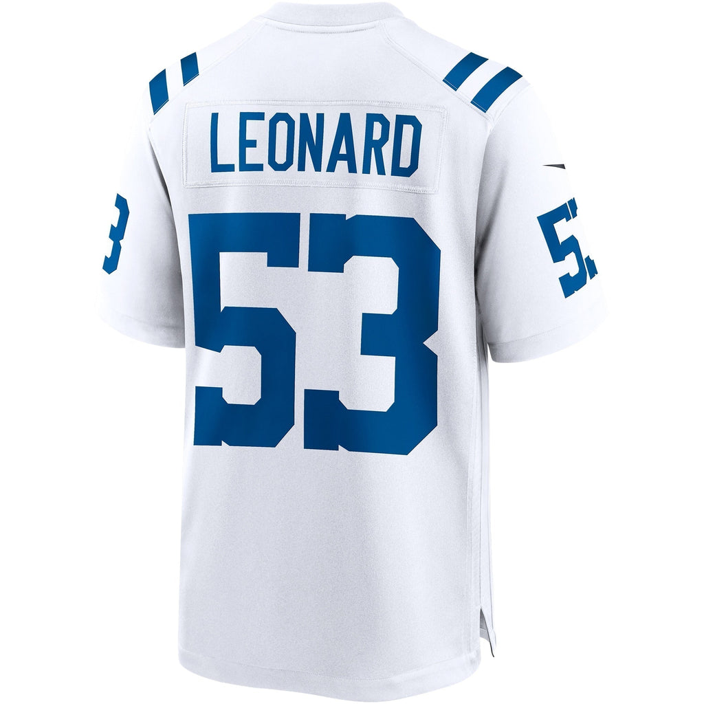 Shaquille Leonard Indianapolis Colts Nike Game   Jersey - White