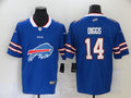 Men's Buffalo Bills Stefon Diggs #14 Blue Game Jersey1