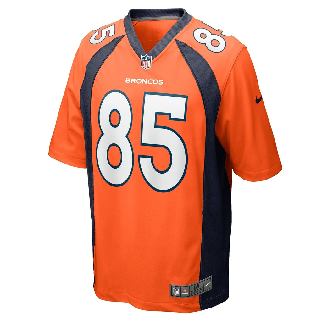 Lucas Krull Denver Broncos Nike Team Game Jersey -  Orange