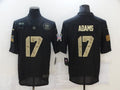 Men's Green Bay Packers Davante Adams #17 Black Game Jersey1