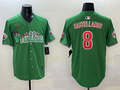 Men's Philadelphia Phillies Nick Castellanos #8 Green Replica Team Jersey1