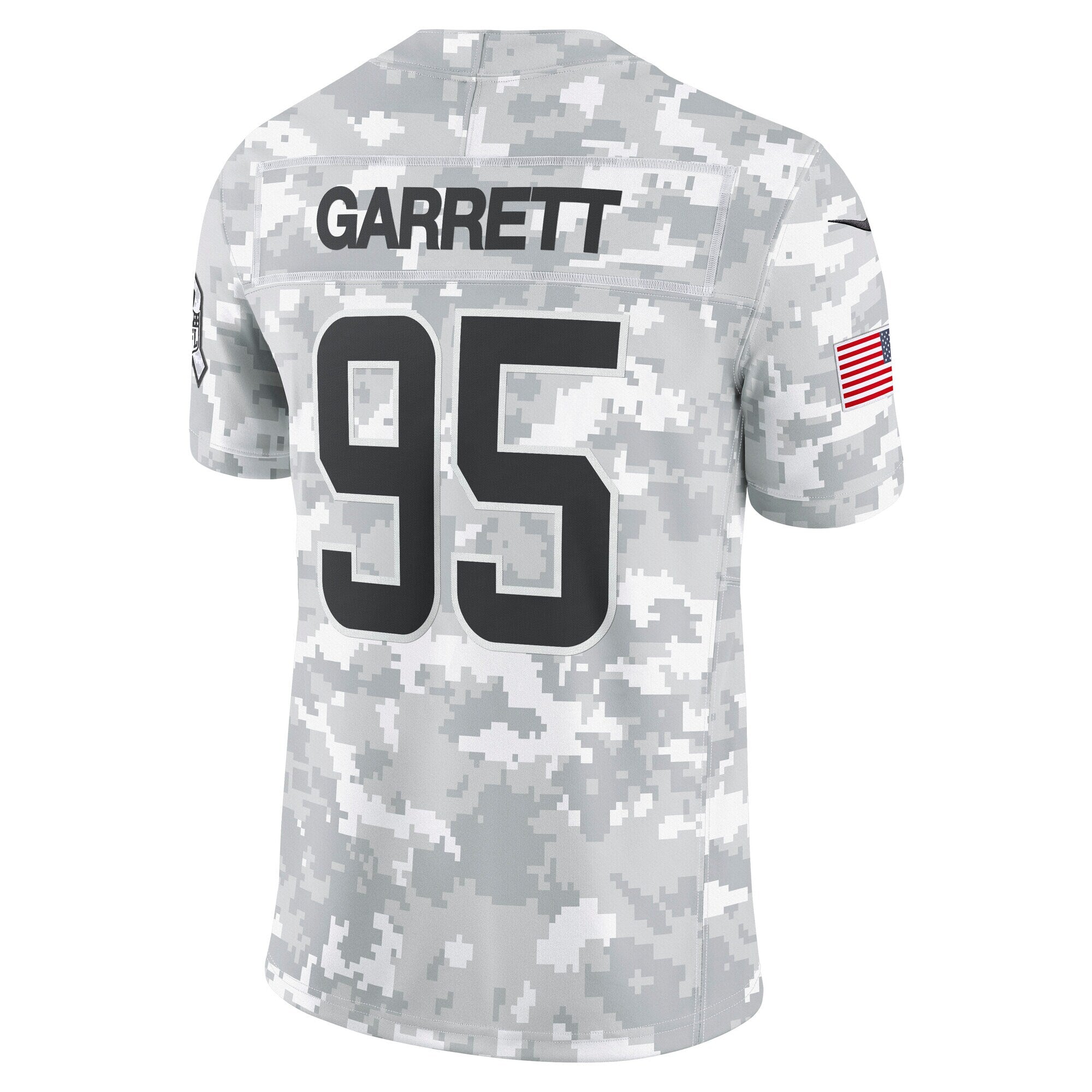 Myles Garrett Cleveland Browns Nike 2024 Salute to Service Limited Jersey - Arctic Camo