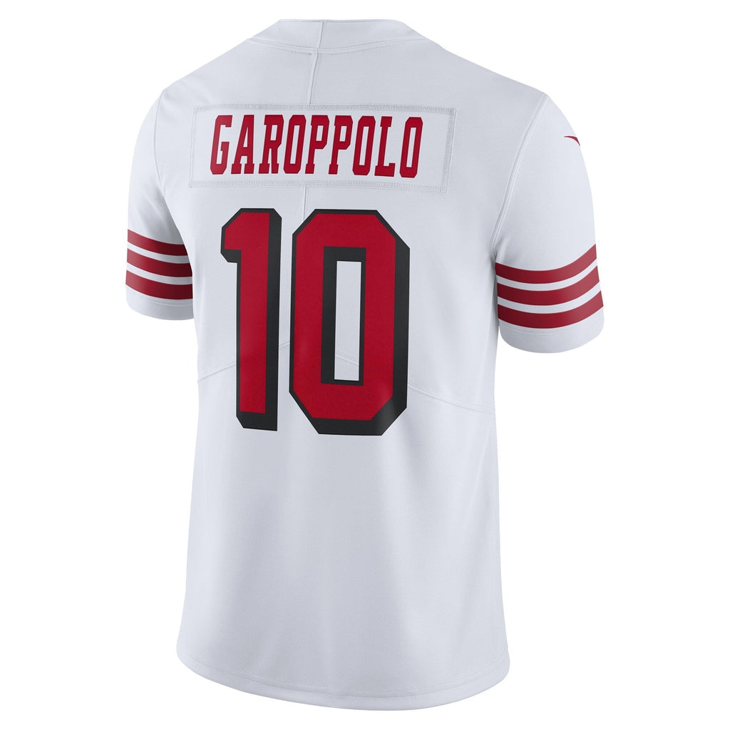Jimmy Garoppolo San Francisco 49ers Nike Color Rush Vapor Untouchable Limited   Jersey - White