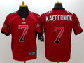 Men's San Francisco 49ers Colin Kaepernick #7 Red Game Jersey1