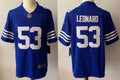 Men's Indianapolis Colts Darius Leonard #53 Blue Game Jersey1