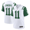 Jermaine Johnson II New York Jets Nike Classic Alternate Game Jersey - White