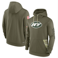 Men's New York Jets Olive 2022 Salute to Service Therma Performance Pullover Hoodie1
