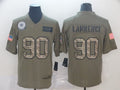 Men's Dallas Cowboys DeMarcus Lawrence #90 Brown Game Jersey1