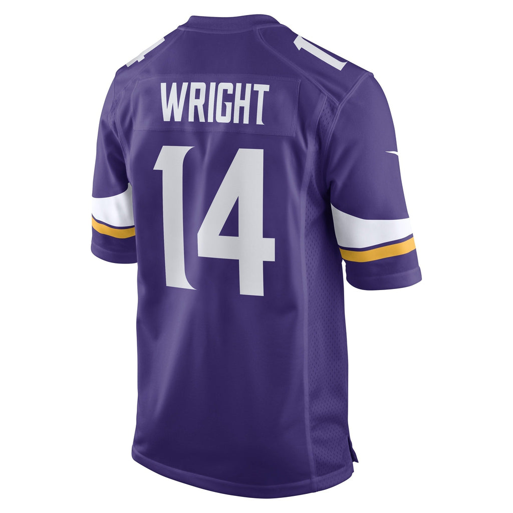 Ryan Wright Minnesota Vikings Nike Game   Jersey - Purple