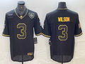 Men's Pittsburgh Steelers Russell Wilson #3 Black Alternate Player Jersey1