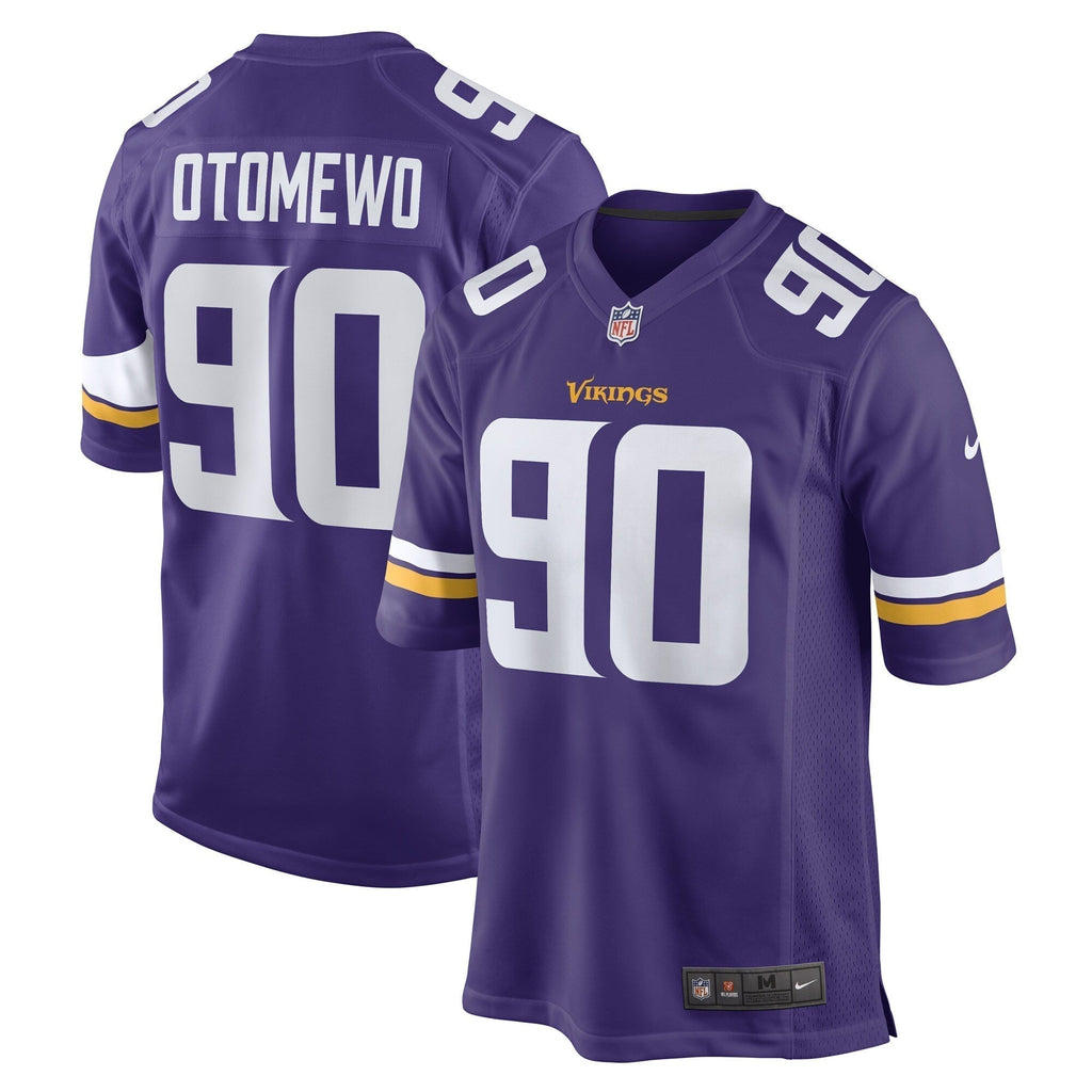 Esezi Otomewo Minnesota Vikings Nike Game   Jersey - Purple