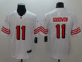 Men's San Francisco 49ers Marquise Goodwin #11 White Game Jersey1