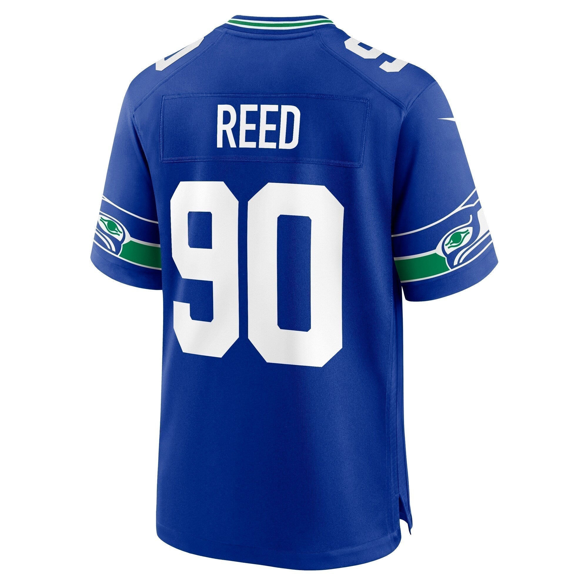 Jarran Reed Seattle Seahawks Nike Throwback   Game Jersey - Royal