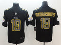 Men's Pittsburgh Steelers JuJu Smith-Schuster #19 Black Player Jersey1