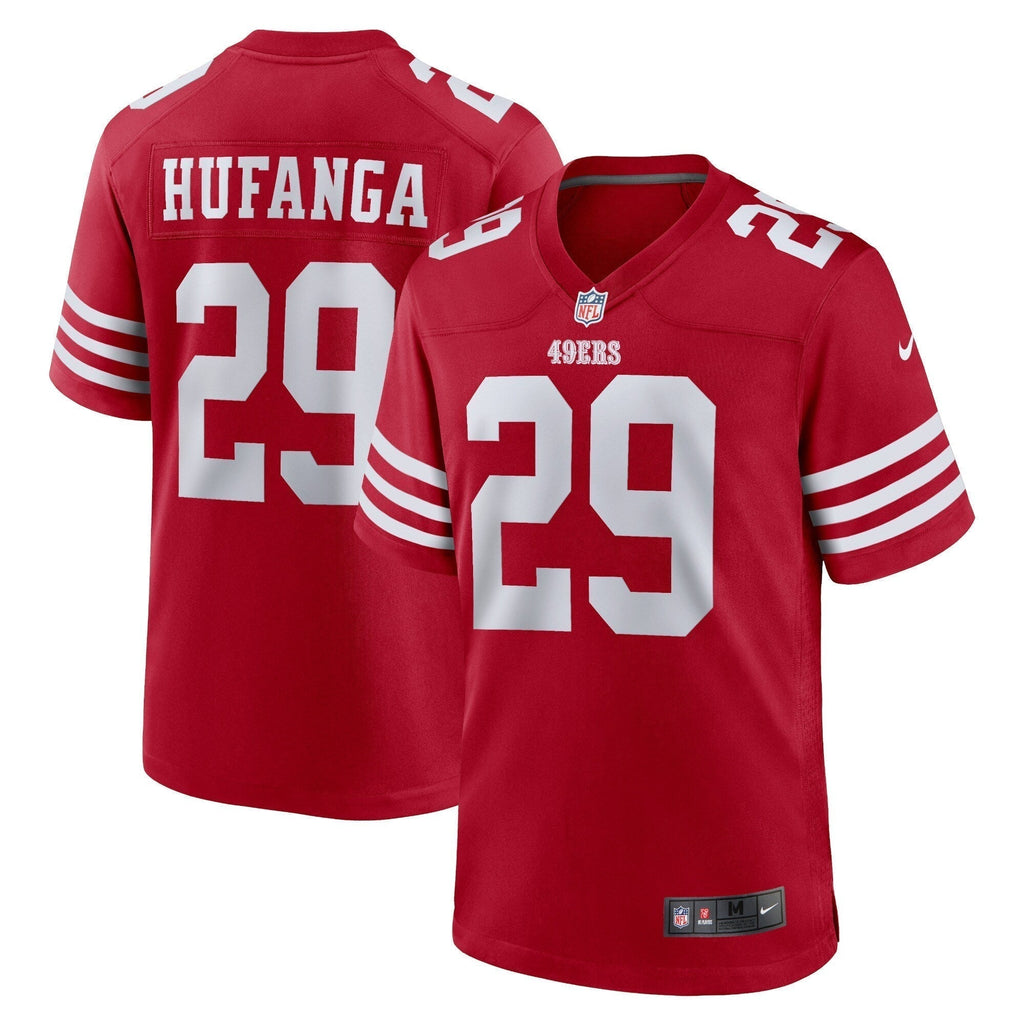 Talanoa Hufanga San Francisco 49ers Nike Game   Jersey - Scarlet