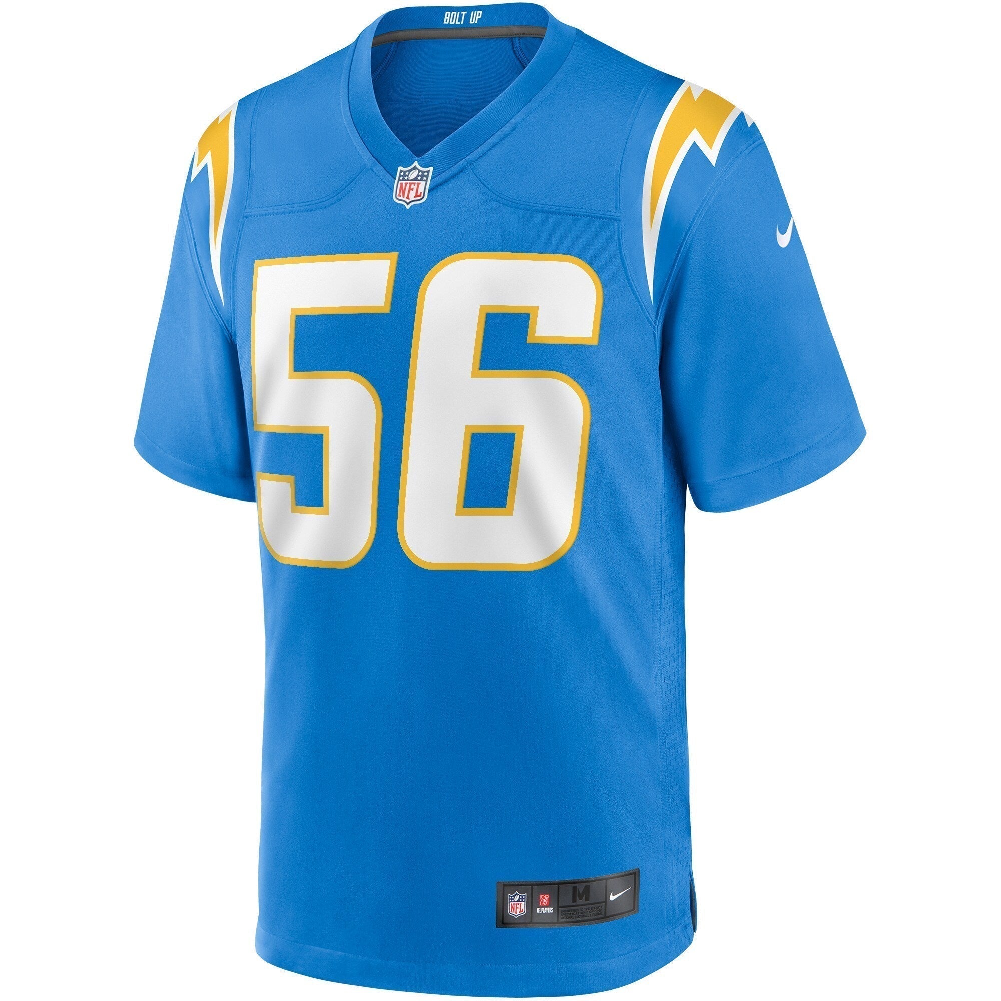 Shawne Merriman Los Angeles Chargers Nike Game Retired   Jersey - Powder Blue