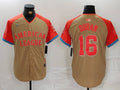 Men's American League Jarren Duran #16 Cream 2024 MLB All-Star Game Limited Player Jersey1