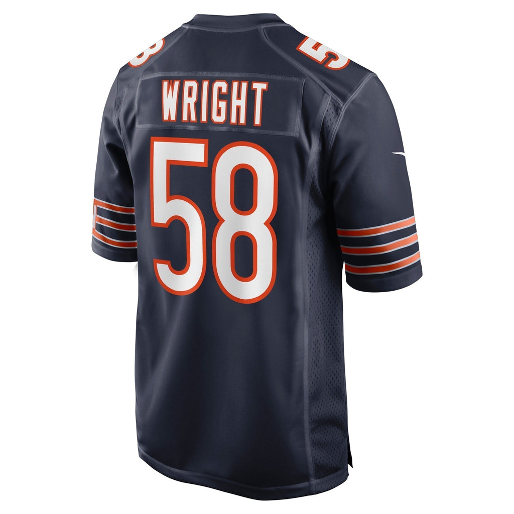 Darnell Wright Chicago Bears Nike  Game Jersey - Navy
