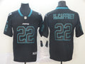 Men's Carolina Panthers Christian McCaffrey #22 Black Game Player Jersey1