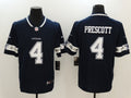Men's Dallas Cowboys Dak Prescott #4 Navy Game Player Jersey1