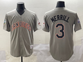 Men's San Diego Padres Jackson Merrill #3 Gray Replica Player Jersey