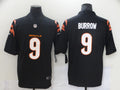 Men's Cincinnati Bengals Joe Burrow #9 Black Game Player Jersey1