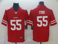 Men's San Francisco 49ers Dee Ford #55 Red Game Jersey1