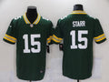 Men's Green Bay Packers Bart Starr #15 Green Game Jersey1
