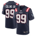 Jamie Collins Sr. New England Patriots Nike Home Game   Jersey - Navy