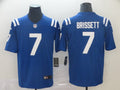 Men's Indianapolis Colts Jacoby Brissett Blue Game Jersey1