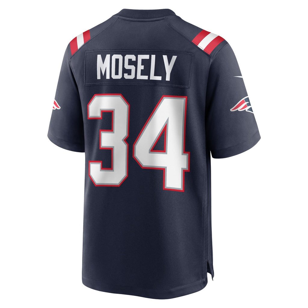 Quandre Mosely New England Patriots Nike Home Game   Jersey - Navy