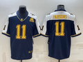 Men's Dallas Cowboys Micah Parsons #11 Navy Player Game Jersey1