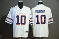 Men's Chicago Bears Mitch Trubisky #10 White Game Player Jersey1