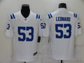 Men's Indianapolis Colts Shaquille Leonard #53 White Game Player Jersey1