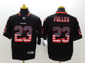 Men's Chicago Bears Kyle Fuller #23 Black Game Jersey1