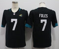 Men's Jacksonville Jaguars Nick Foles #7 Black Game Jersey1
