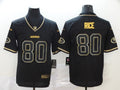 Men's San Francisco 49ers Jerry Rice #80 Black Authentic Game Jersey1