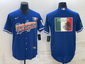 Men's Los Angeles Dodgers Blue Alternate Replica Player Name Jersey1