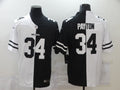 Men's Chicago Bears Walter Payton #34 Black/White Game Jersey1