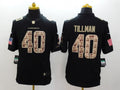 Men's Arizona Cardinals Pat Tillman #40 Black Authentic Game Jersey1