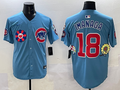 Men's Chicago Cubs Shota Imanaga #18 Light Blue Player Jersey