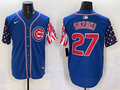 Men's Chicago Cubs Seiya Suzuki #27 Royal Limited Player Jersey