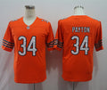 Men's Chicago Bears Walter Payton #34 Orange Player Game Jersey1