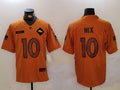 Men's Denver Broncos Bo Nix #10 Brown 2023 Salute To Service Limited Jersey1