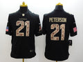 Men's Arizona Cardinals Patrick Peterson #21 Black Player Game Jersey1
