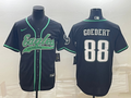 Men's Philadelphia Eagles Dallas Goedert #88 Black Game Jersey1 Joint Edition